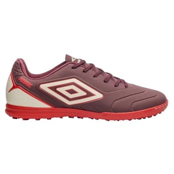 Chuteira Umbro Society Attak III Bordô - Masculino - 39 - Vermelho