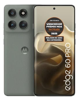 Smartphone Motorola Edge 60 Pro 5g - 512gb 12gb Ram+12gb Ram Boost, Tela Quad-curve Moto Ai 50mp Sony Camera Ultrarresistencia Militar Ip68 + Ip69