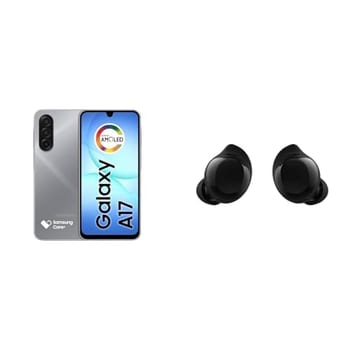 Celular Samsung Galaxy A17, 256GB, 8GB, 50MP Tela 6.7", IP54 - Cinza + Samsung Galaxy Buds Core, Fone de Ouvido, sem fio, cancelamento de ruído
