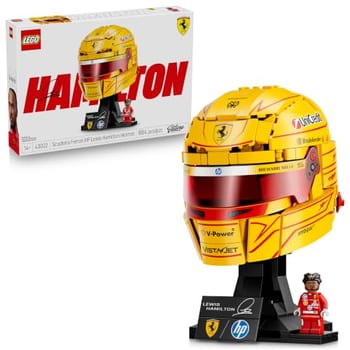 LEGO Editions Formula 1 Capacete do Lewis Hamilton da Scuderia Ferrari HP 43022
