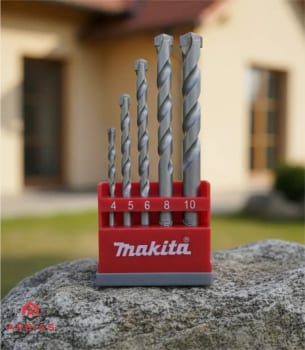 JOGO BROCA WIDIA CONCRETO 5 Pecas 4a10mm - MAKITA D03894