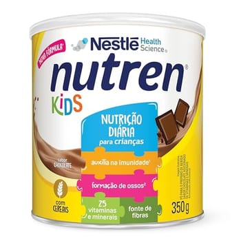 Nutren Suplemento Alimentar Kids Chocolate 350G.