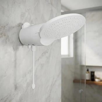 Chuveiro Ducha Loren Comfort Eletrônica Lorenzetti 7500w 220v Branco