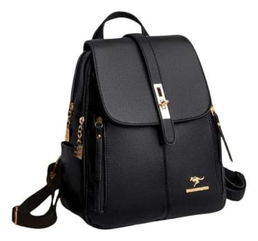 Mochila Feminina Moda Mochila de Grande Capacidade Viagem Mochila Mulheres de Couro PU Macio Multifuncional Anti-roubo Bolsa de Ombro