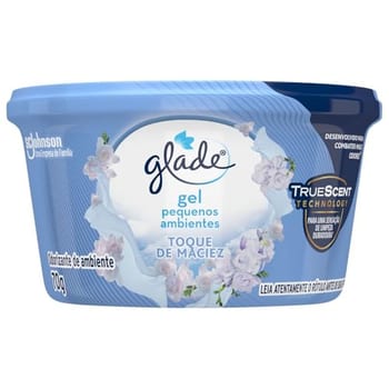 Desodorizador Glade Gel Pequenos Ambientes Toque de Maciez 70g