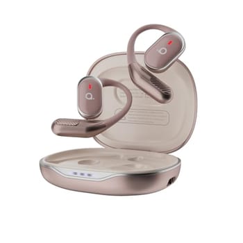 Fone De Ouvido Bluetooth Esportes, Basike T6, IPX5/OWS Fone de Ouvido Estéreo Hi-Fi, Suporta Chamadas de Voz, 60 Horas em Standby Para Corrida e