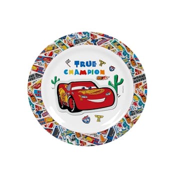 Tuut Prato Fundo de Melamine Disney Carros 22cm – Produto Oficial