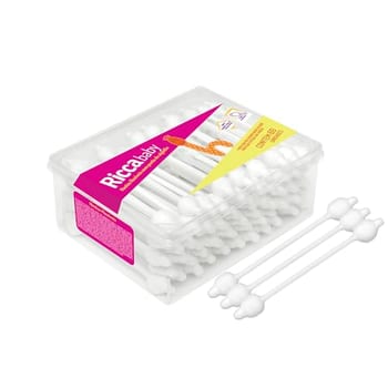 Ricca Hastes Flexíveis Baby Ricca 60un