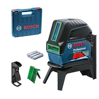 Nível Laser verde Bosch GCL 2-15 G 15m com pontos de prumo