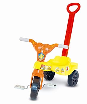 Triciclo Infantil Galinha Amarelinha