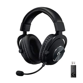 Headset Gamer Sem Fio Logitech G PRO X Wireless LIGHTSPEED com 7.1 Dolby Surround, Tecnologia Blue VO!CE, Design Confortável e Durável, Drivers PRO-G