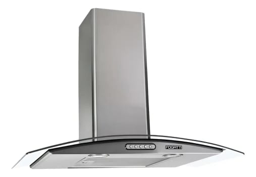 Coifa De Parede Depurador Vidro Curvo Inox 70cm 127v Fogatti