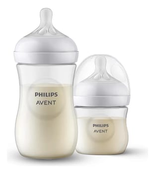 Kit Duplo Mamadeiras Pétala 125ml E 260ml - Scd838/26 Avent