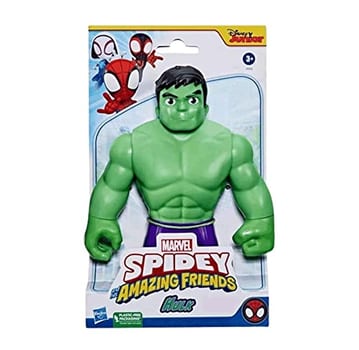 Marvel, Boneco Hulk Spidey, Verde e Roxo