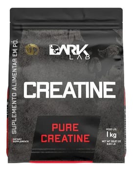 Creatina Monohidratada Pura 1kg Dark Lab Unidade Sem sabor