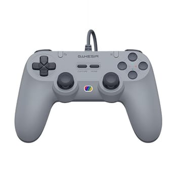 Controle GameSir Tegenaria Lite com Fio para Switch, PC, Android, iOS e Steam, Design Retrô Anos 90, Hall Effect Anti-Drift, 1000Hz Polling Rate