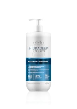 Profuse Hidratante para Corpo e Rosto Hidradeep Intensive Pele Extrasseca ou Ressecada com 400g