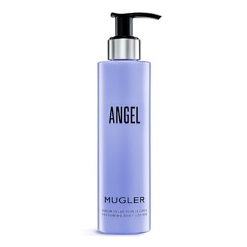 MUGLER Angel, loção corporal perfumada, perfume para mulher, aroma Gourmand com Notas de âmbar, fragrância extraordinária, 200 ml