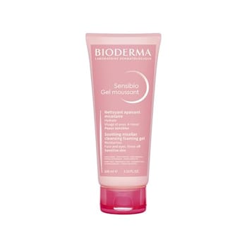 BIODERMA Gel de Limpeza Micelar Calmante e Hidratante Sensibio Gel Moussant 100ml