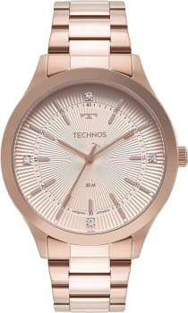 Relógio Technos Feminino Brilho Rosé - 2036MPZ/1J