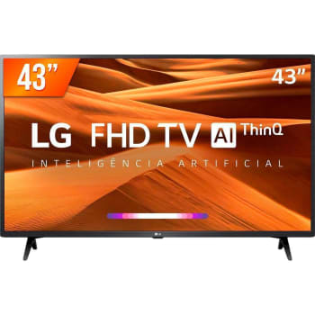 Smart TV LED 43" 4K UHD LG 3 HDMI 2 USB Wi-Fi Assitente Virtual Bluetooth - 43UN731C