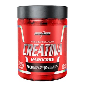 Integralmedica Creatina Hardcore 60 Cápsulas Pura Monohidratada