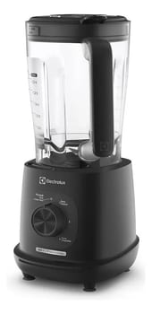 Liquidificador Electrolux 600W de Potência com 2.7 Litros de Capacidade 3 Velocidades Lâmina TriForce e Pés Antiderrapantes EBL700 Preto