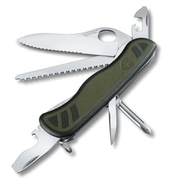 Canivete Swiss Soldier's 08 Verde 10 funções Victorinox