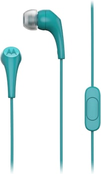 Motorola, Earbuds 2-S, Fone de Ouvido com Microfone, Turquesa