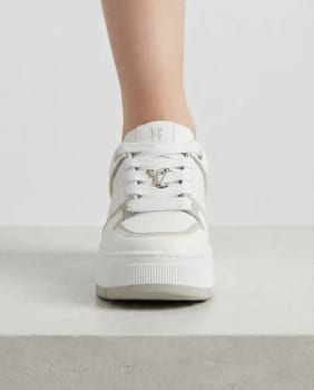 Tênis Via Marte Casual Feminino Plataforma Flatform Conforto