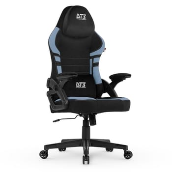 Cadeira Gamer DT3 GX, reclinável, apoio de cabeça ajustável, apoios de braços com ajuste de profundidade, revestimento em tecido Max2Weave, suporta