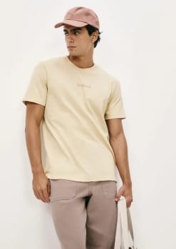 Camiseta Masculina Manga Curta Com Estampa Hering