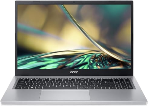 ACER Notebook ASPIRE 3 A315-59-51YG, CI5 1235U da 12ª Geração, 8GB, 256GB SDD, Windows11. 15,6” Full HD 60Hz Prata