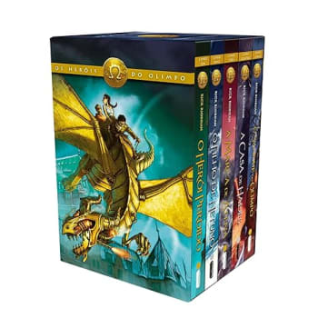 Box Livros Os Heróis do Olimpo - Rick Riordan