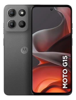 Smartphone Motorola Moto G15 - 256gb 4gb Ram+8gb Ram Boost e Camera 50mp Com Ai E Night Vision Bateria De 5200 Mah Tela Fhd+ 6.7 Com Superbrilho Nfc