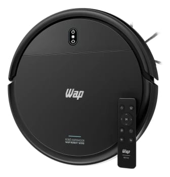 Robô Aspirador WAP Robot W310 3 em 1 com Base Carregadora e Controle Remoto