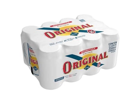 Cerveja Original, Pilsen, Lata 350ml, Pack com 12 unidades