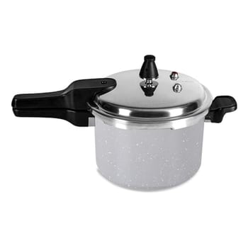 Brinox - Panela de Pressão Ceramic Life Super com Fundo de Indução 4,2L - Cinza