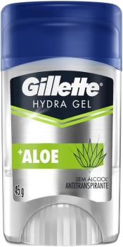 2 Unidades — Desodorante Gel Antitranspirante Gillette Hydra Gel Aloe - 45g