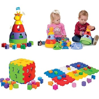 Kit de Brinquedos Educativos Infantil para Bebês Acima de 1 Ano