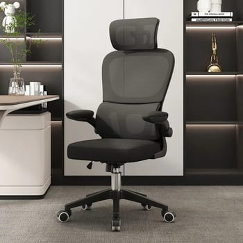 Cadeira Escritório Ergonômica Giratória com Apoio Lombar Python Fly NR17