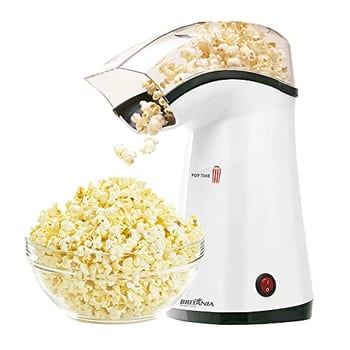 Britânia Pipoqueira, Pop Time, Branco, 127V, 62551001 Plástico e Metal