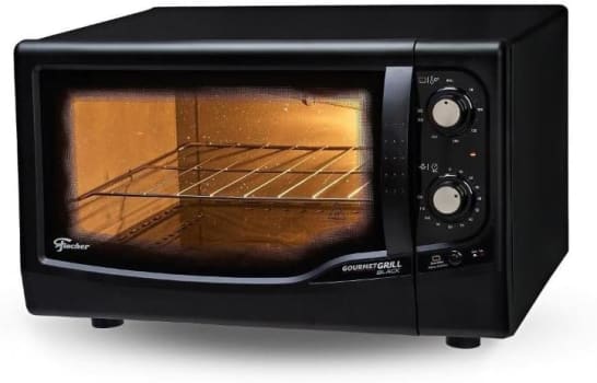 Forno Elétrico Fischer 44 Litros Gourmet Grill, 220V (Preto)