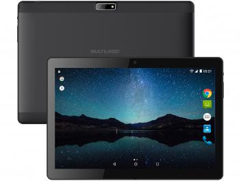 Tablet Multilaser M10A Lite 8GB Tela 10” 3G - Wi-Fi Android 7.0 Proc. Quad Core Câmera Integrada 