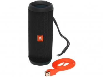 Caixa de Som Bluetooth JBL Flip 4 16W USB à Prova de Água