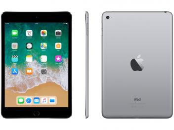 iPad Mini 4 Apple 128GB Cinza Tela 7,9 Retina - Wi-Fi Processador A8 Câmera 8MP + Frontal iOS 11 - Magazine Ofertaesperta
