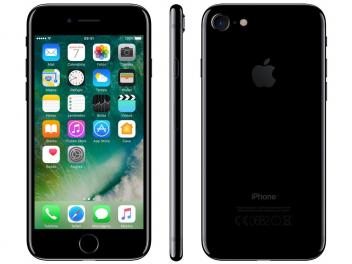 iPhone 7 Apple 32GB Preto Brilhante 4G Tela 4,7” - Retina Câm 12MP + Selfie 7MP iOS 11 Proc. Chip A10 - Magazine Ofertaesperta