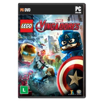 Jogo p/ PC Lego Marvel Vingadores DVD Mídia Física