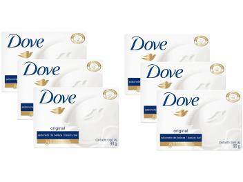 Sabonete Dove Original 90g - 6 Unidades - Magazine Ofertaesperta