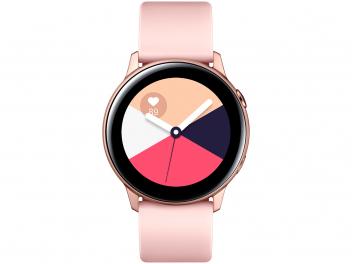 Smartwatch Samsung Watch Active Galaxy - Rosê 4GB - Magazine Ofertaesperta
